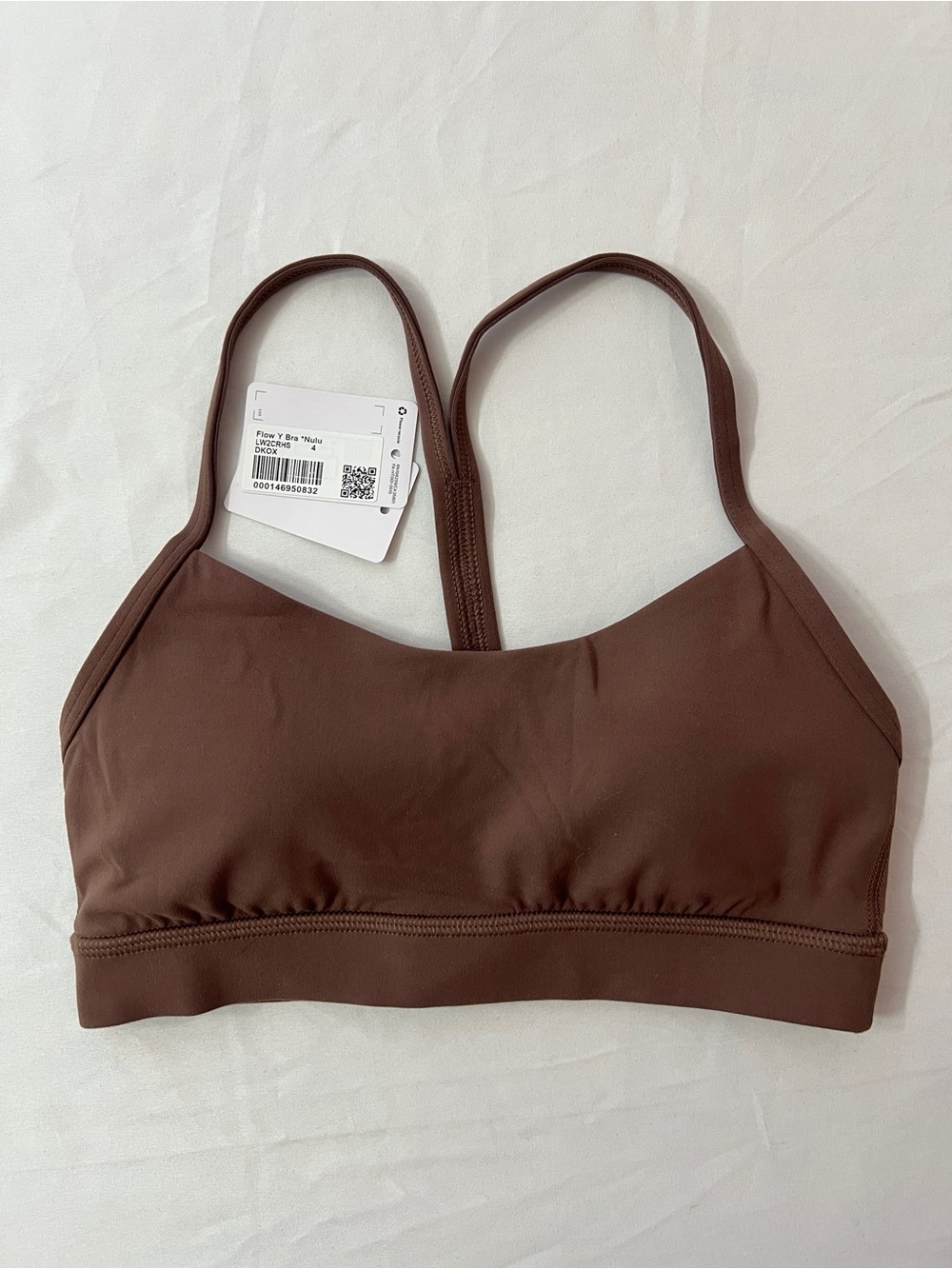 Lululemon Align Flow Nulu Y Bralette Sports Bra Dark Oxide Brown